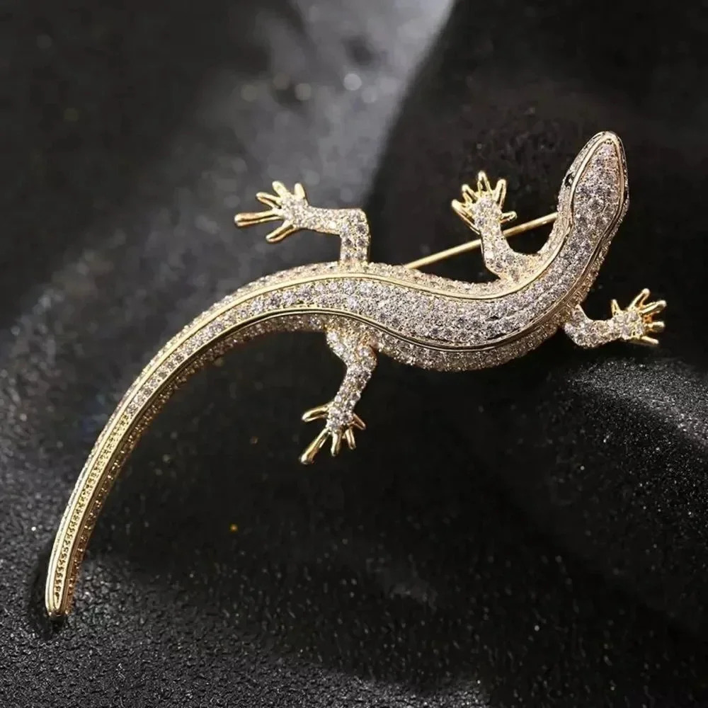 VQ Lizard Brooch - Picture 3 of 9